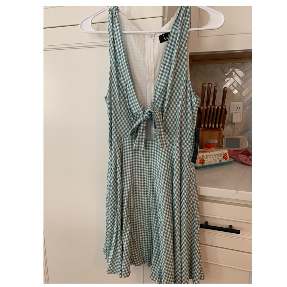 LULU’s gingham dress